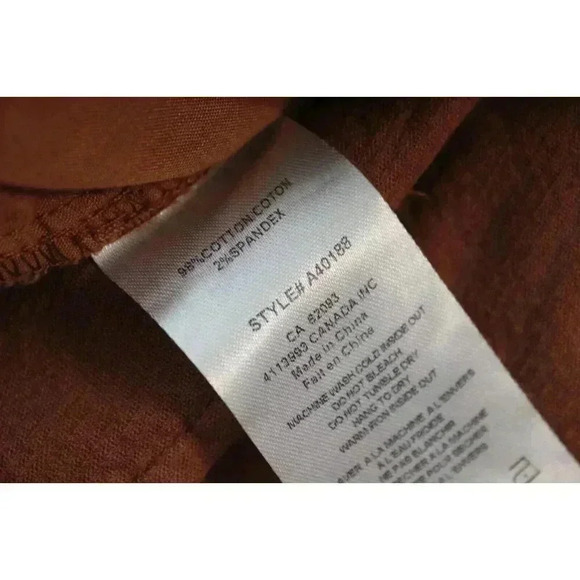 NWT Alison Sheri Corduroy Pants Size XS Pleated Straight Leg Academia Preppy - Picture 13 of 13